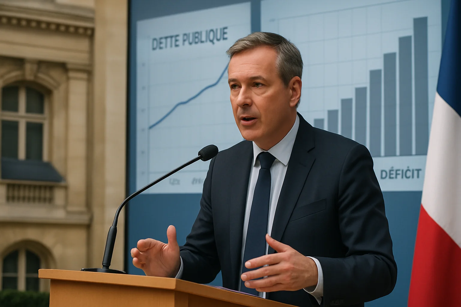 Franse overheid licht toename staatsschuld en tekorten tot 2027 toe