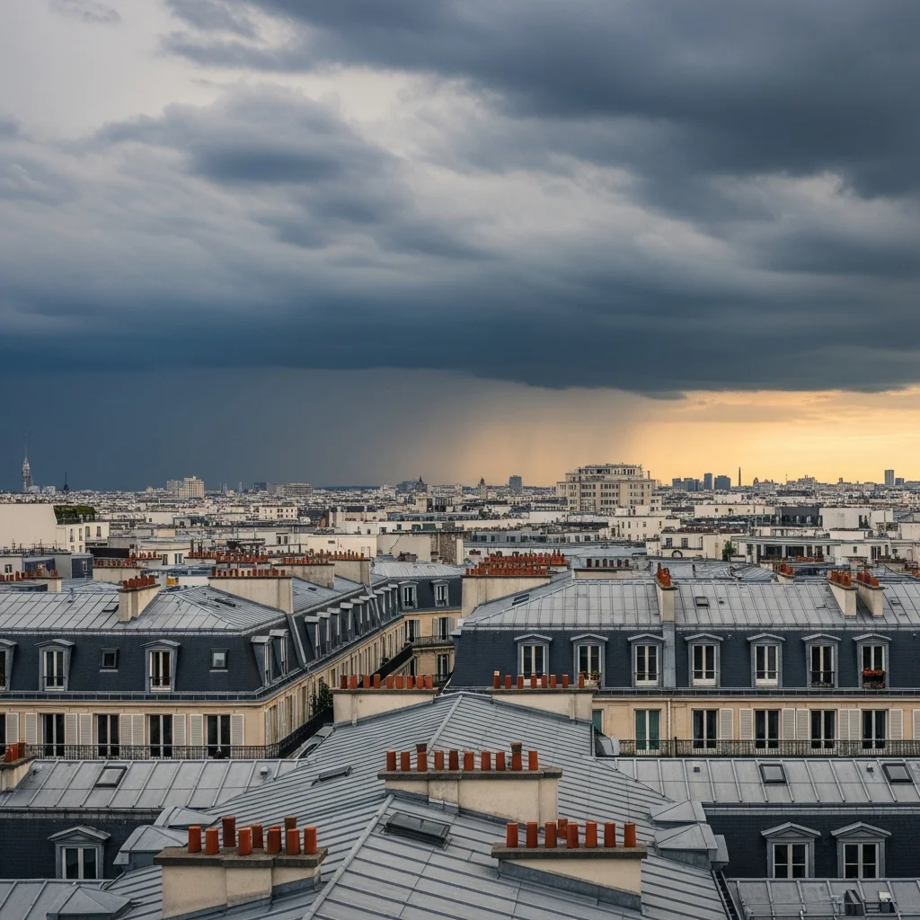 Kouder en nat weekeinde verwacht in groot deel van Frankrijk