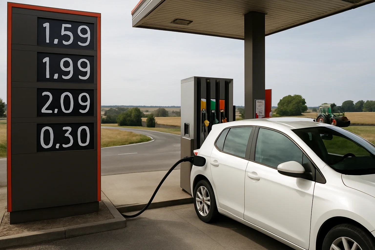 Brandstofprijzen bij TotalEnergies dalen per direct: merkbare verlaging voor automobilisten en agrariërs