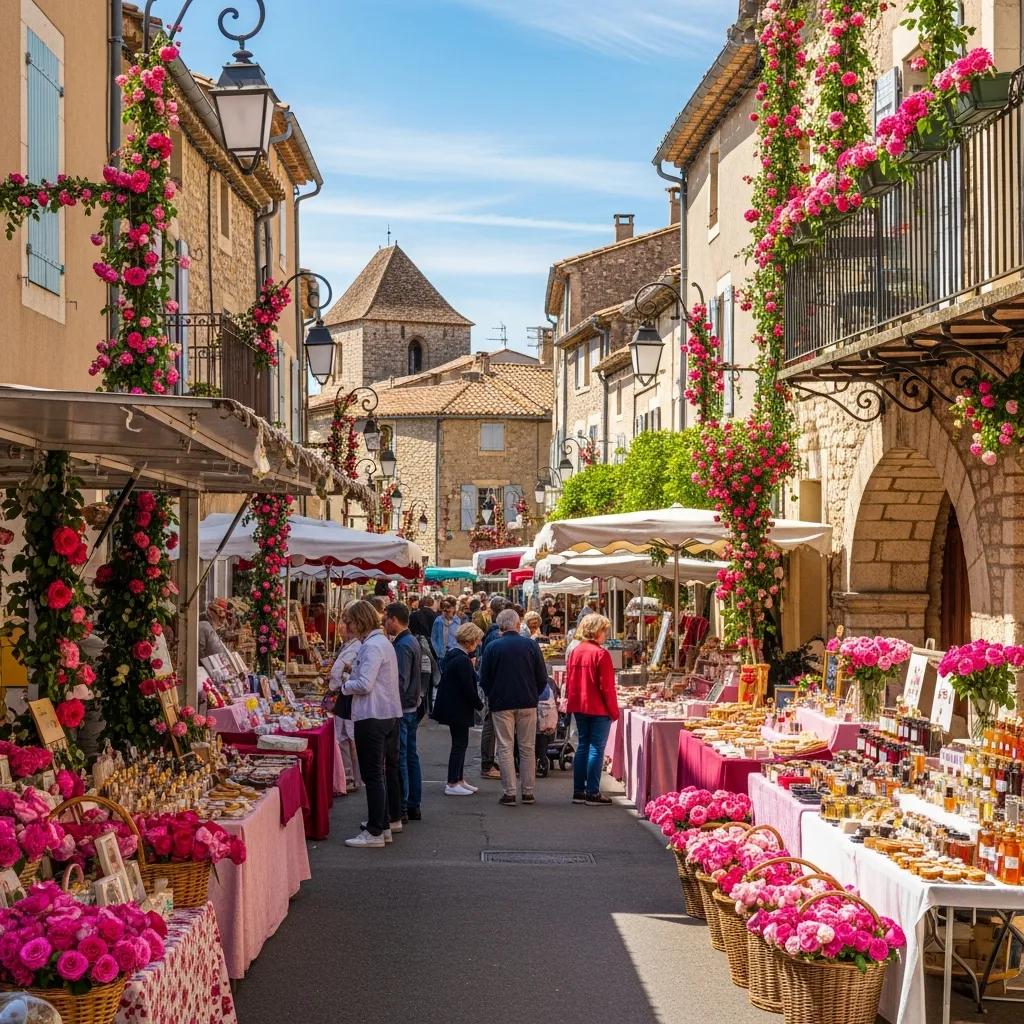 Rozenfeest trekt weer bezoekers naar La Colle-sur-Loup