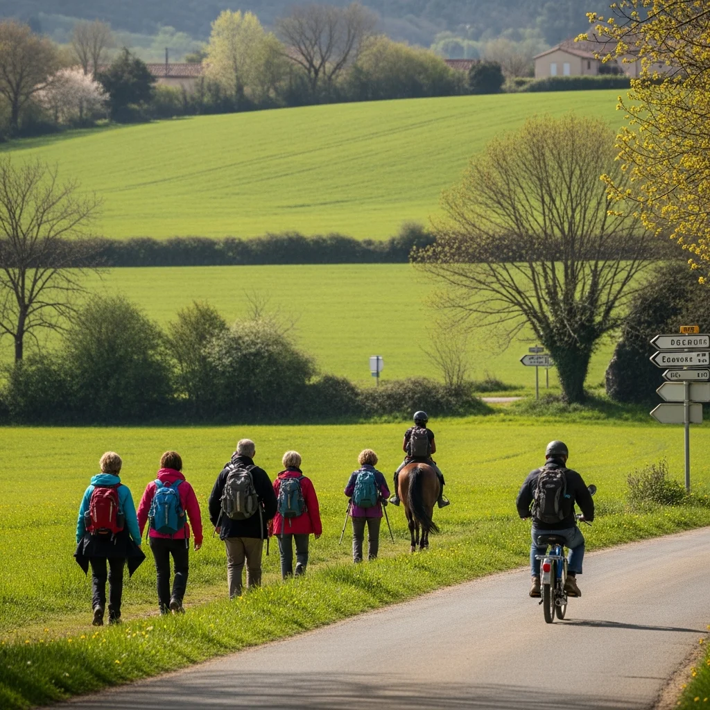 Voorjaarsweekenden in Zuid-Frankrijk: excursies te voet, te paard of op de mobylette