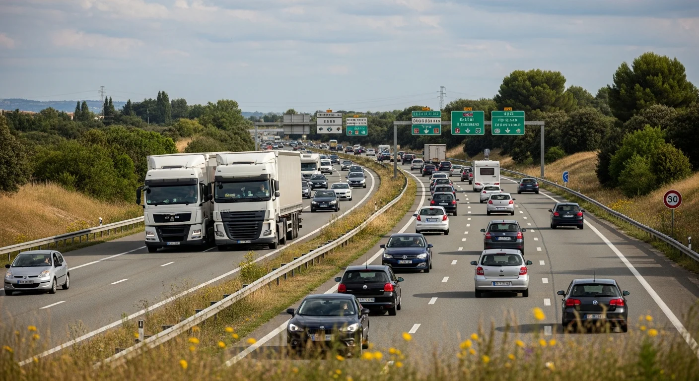 Inhalen met vrachtwagens op Franse snelwegen: wat wel en niet mag