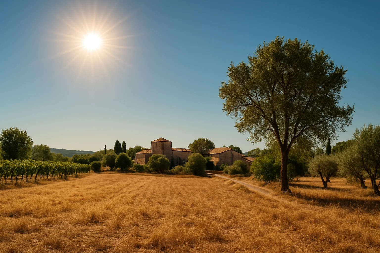 Extreem hoge temperaturen in Frankrijk, lokaal records tot 38 graden mogelijk