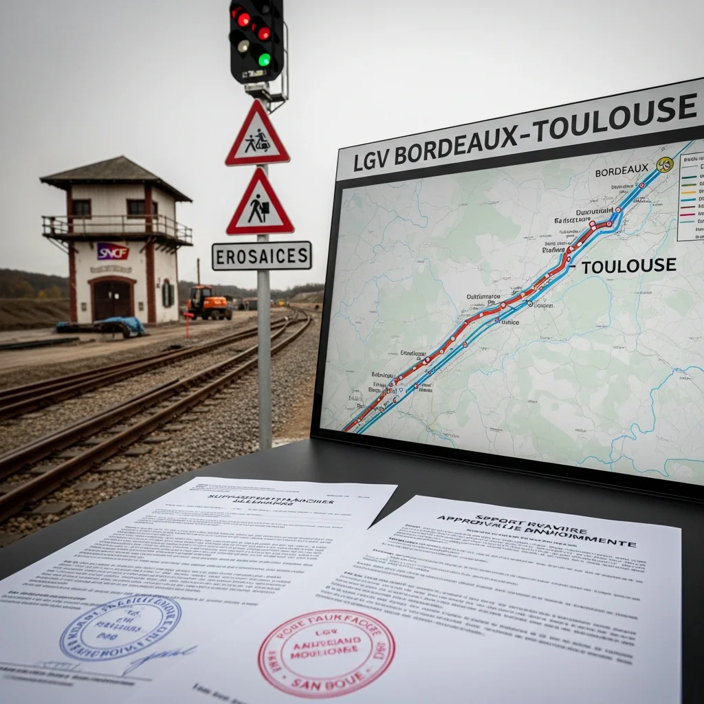 Franse regering bevestigt financiële inzet en milieugoedkeuring voor LGV Bordeaux-Toulouse