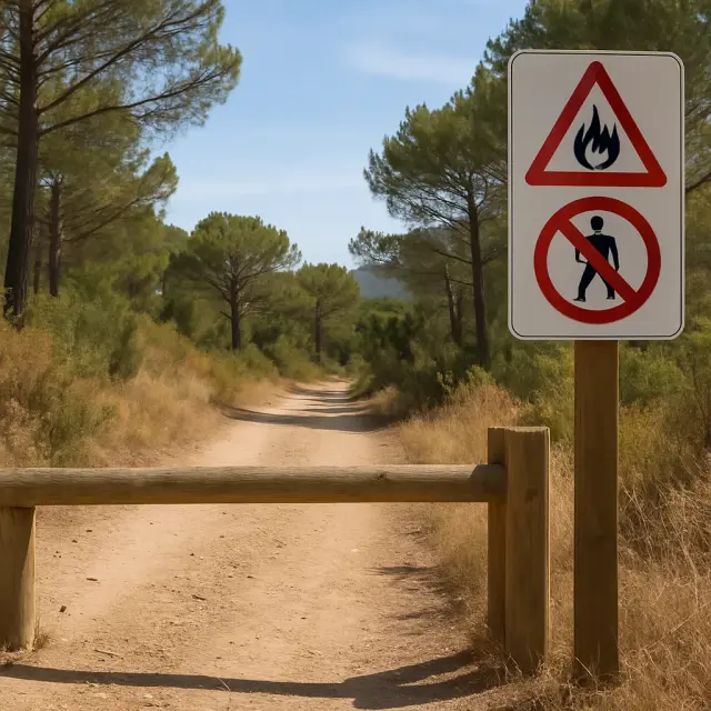 Toegang beperkt tot bijna alle natuurgebieden in Var vanwege verhoogd bosbrandrisico