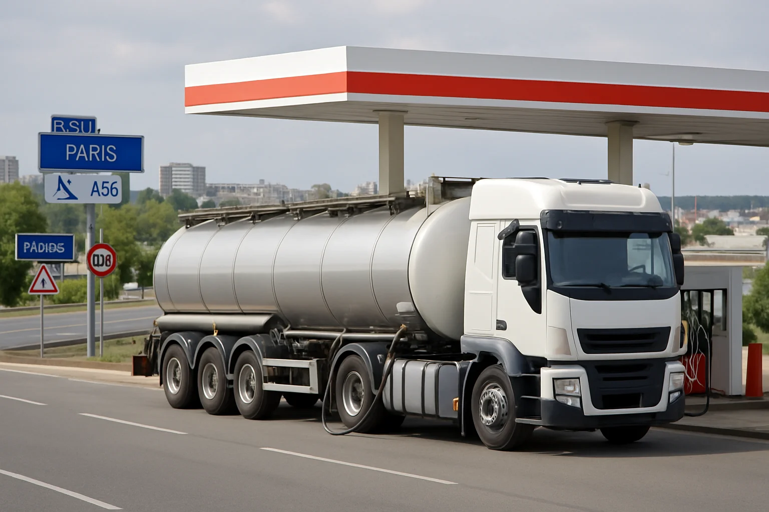 Vrachtwagens mogen tot oktober 2026 op zondagen brandstof leveren bij tankstations