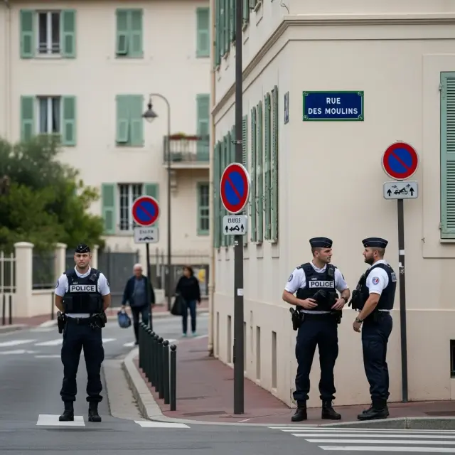 Melding van bewapende man in wijk Les Moulins in Nice blijkt vals alarm