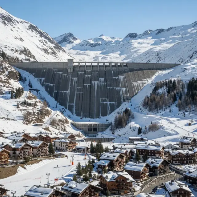 Grote kunstmatige waterbuffer in Savoie blijkt gevaarlijk instabiel