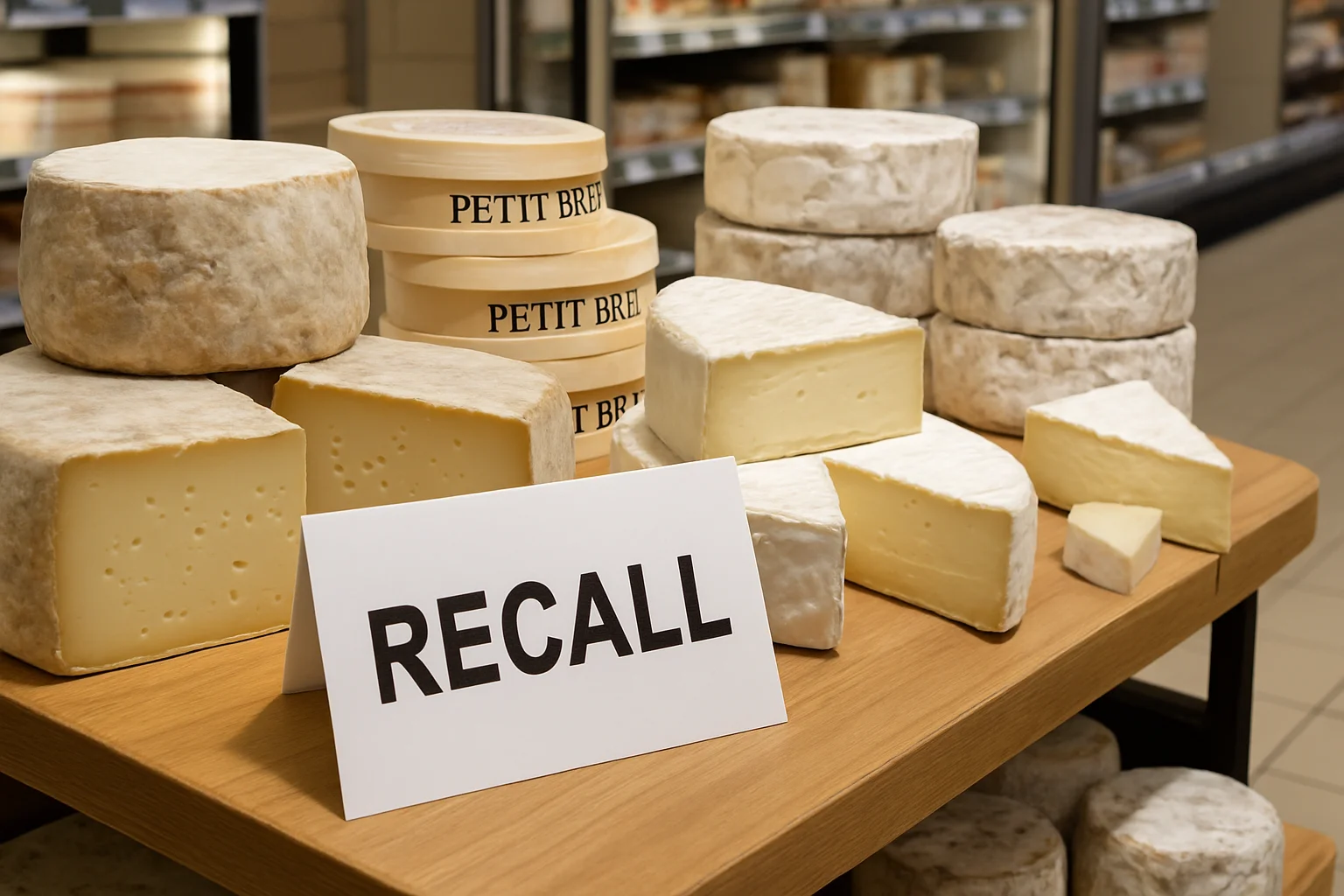 Terugroepactie Franse kazen wegens risico op listeria-besmetting