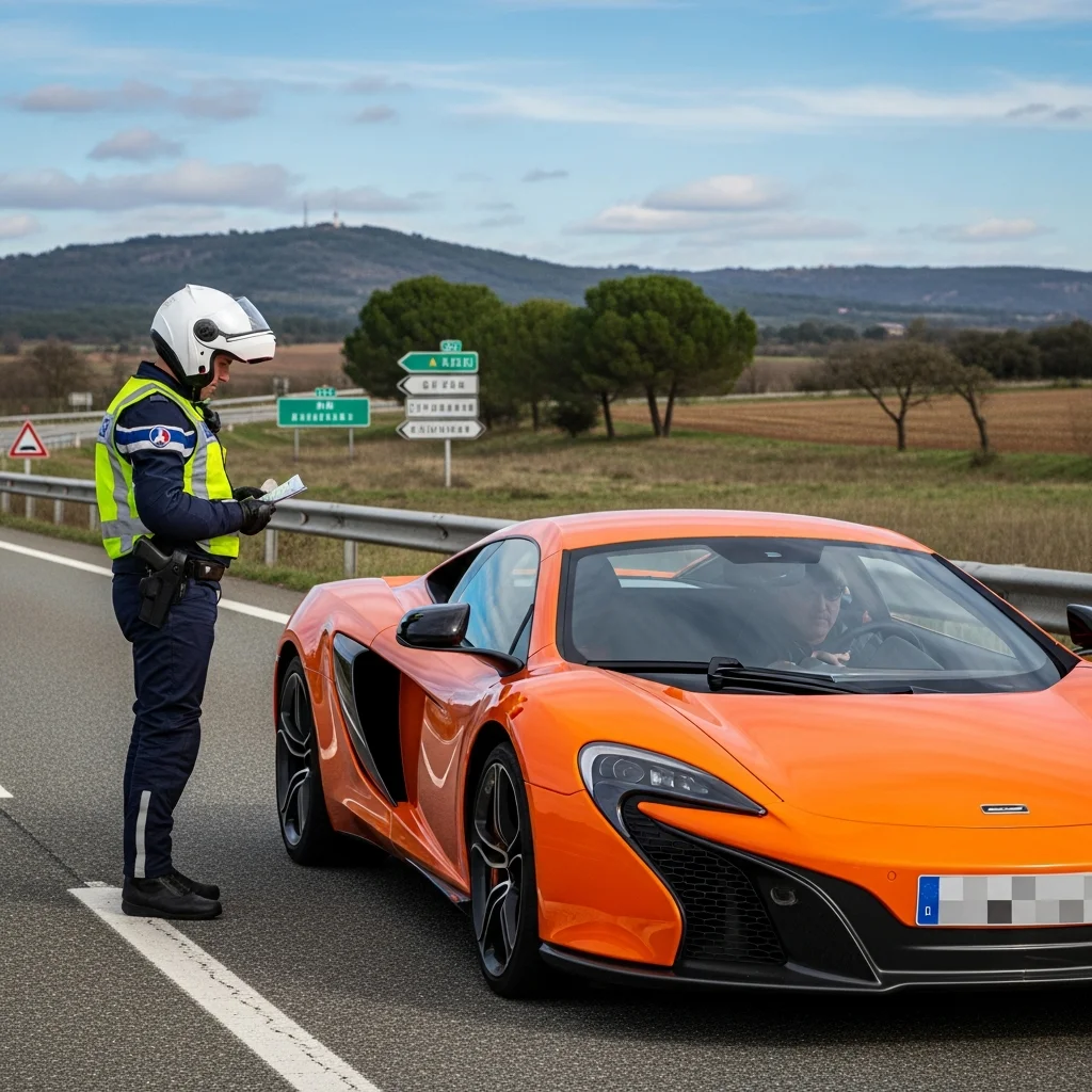 Bestuurder McLaren 650S raakt rijbewijs kwijt na snelheidsduivelactie bij Toulouse