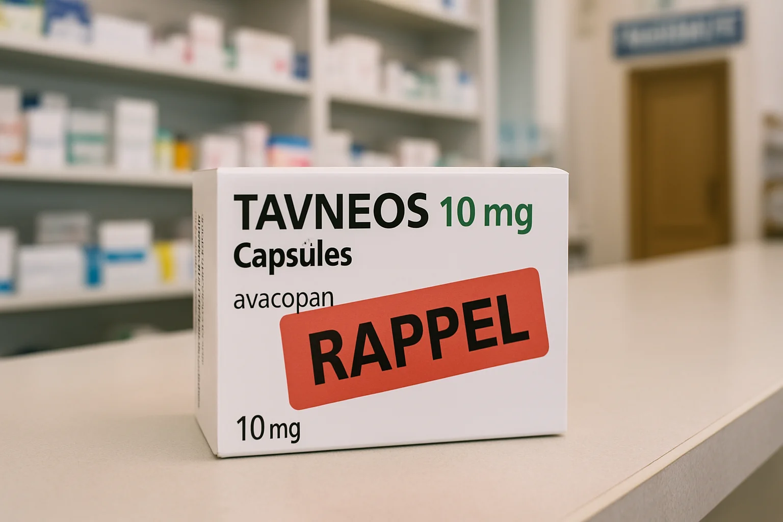 Geneesmiddel Tavneos uit de handel na veiligheidsincidenten: onmiddellijke terugroepactie in Frankrijk