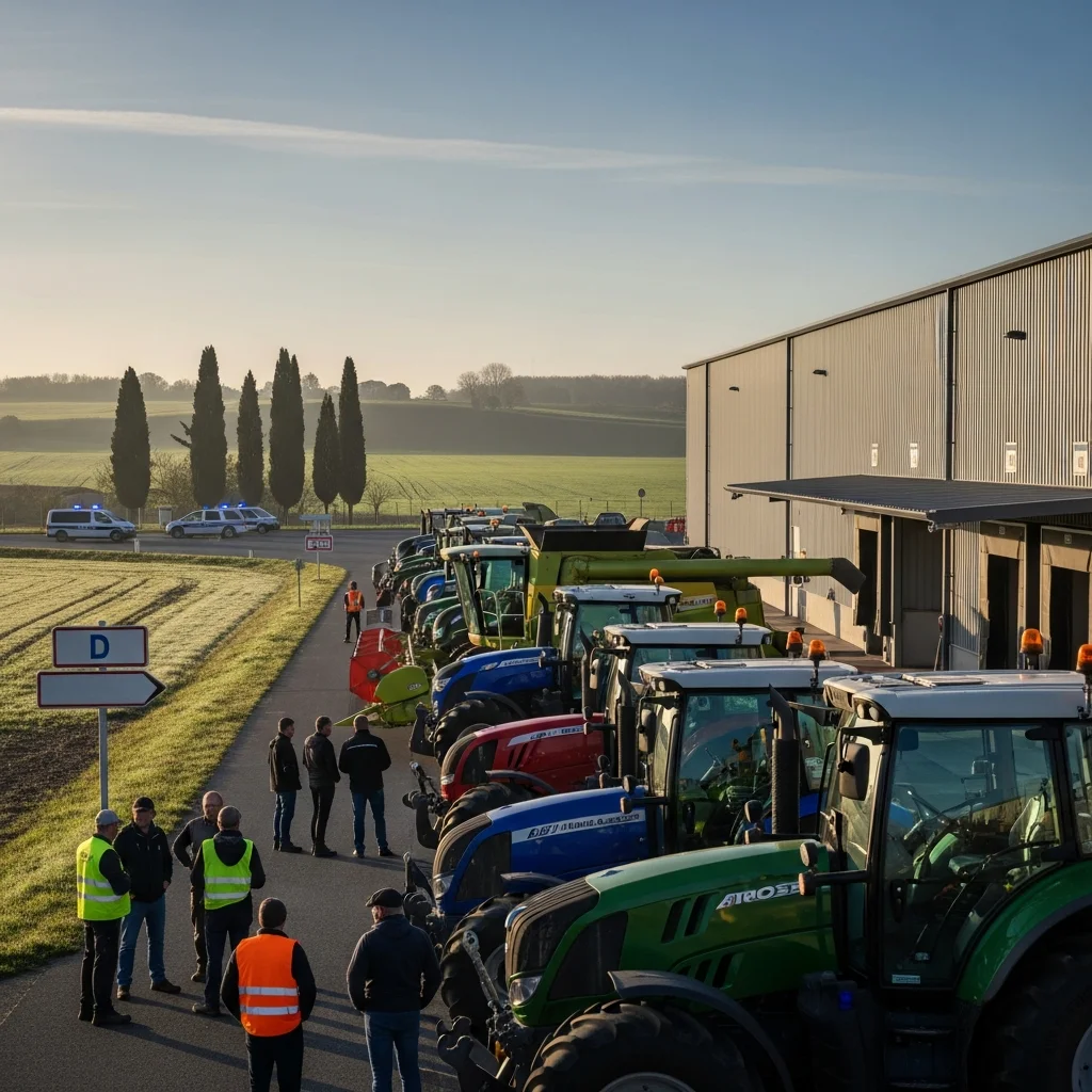 Regionale boerenprotesten in Haute-Garonne leiden tot verstoringen bij Toulouse en Lespinasse