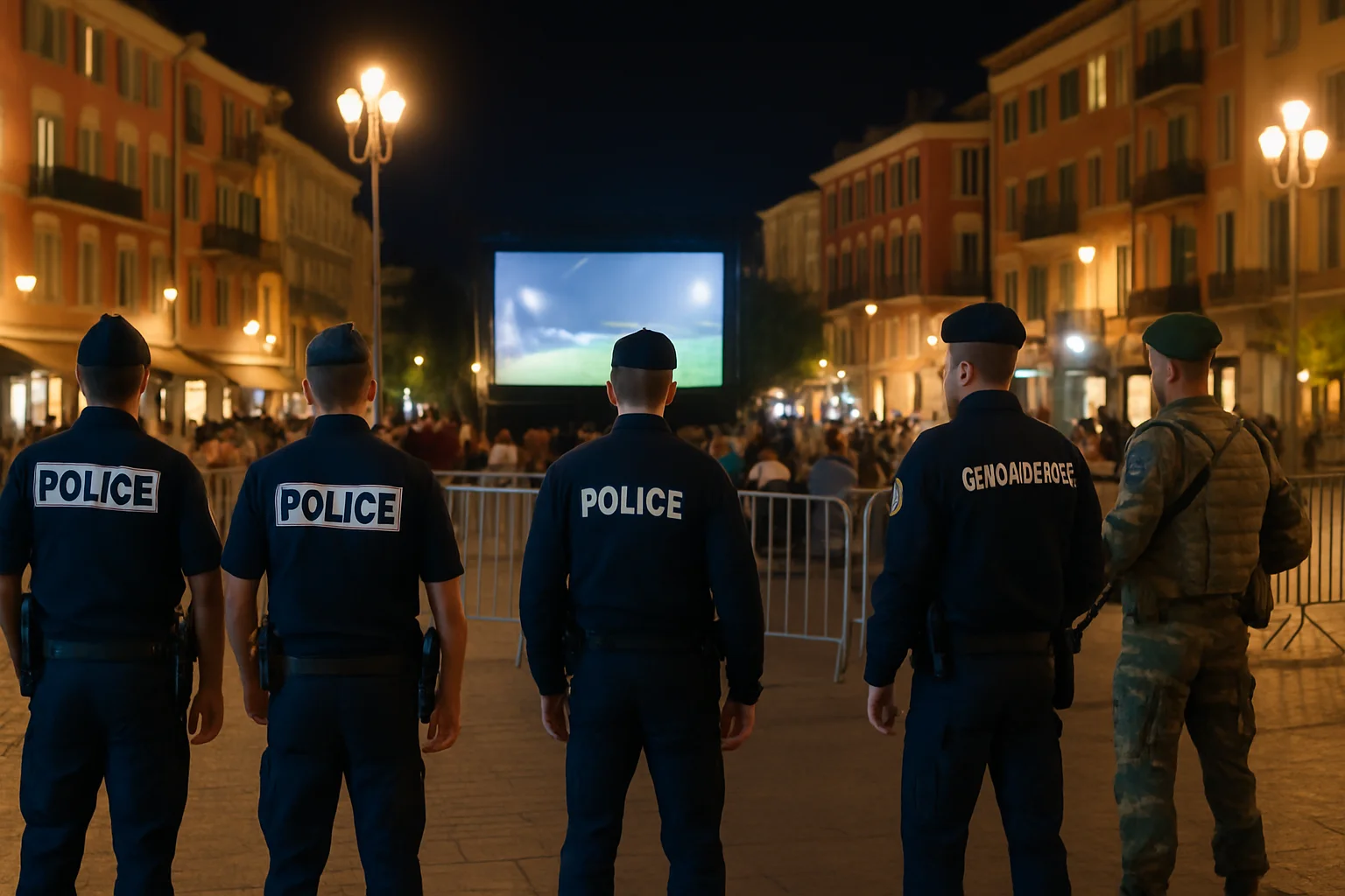 Aanscherping veiligheidsmaatregelen bij voetbalavond in Alpes-Maritimes