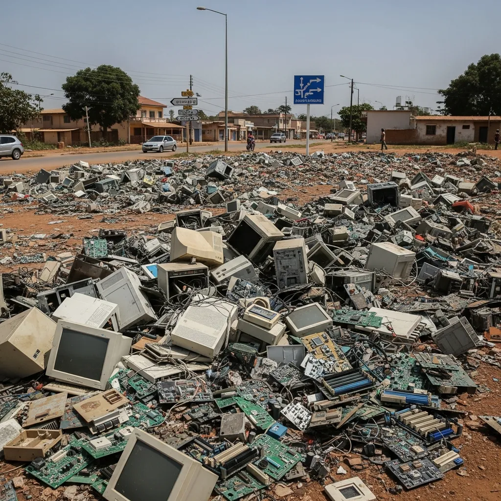 Ontdekt: medisch ICT-afval uit Toulouse toch op illegale Ghana-deponie