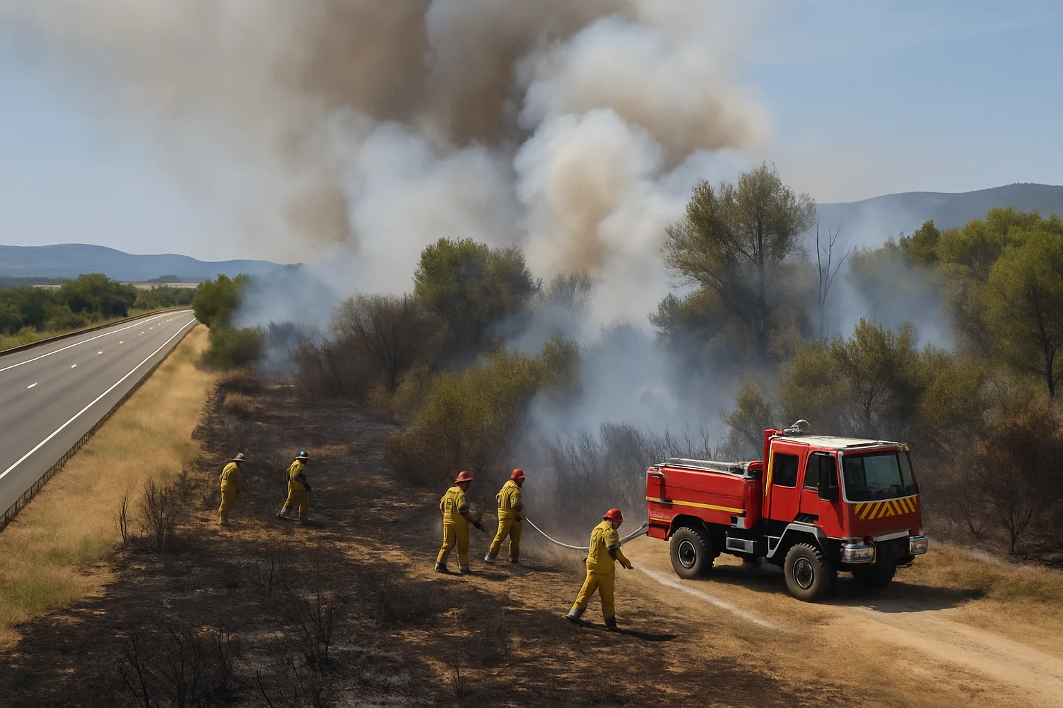 Man veroordeeld na veroorzaken brand met afsluiting A9 bij Sallèles-d'Aude