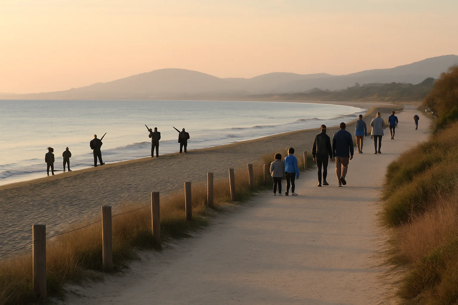 Pétitie tegen strandjacht op drukbezochte plek in Hyères