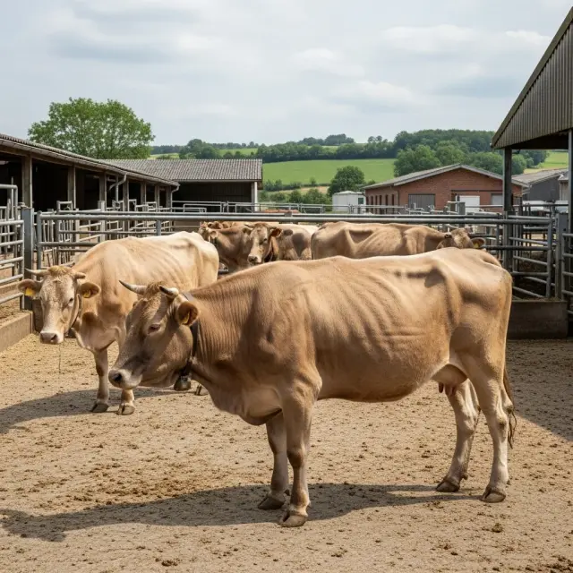 315 runderen in beslag genomen op boerderij in Moselle wegens vermoedelijk dierenleed