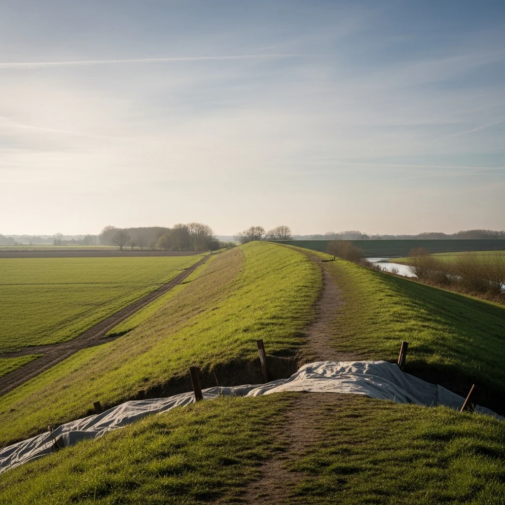Hoge kosten voor herstel en onderhoud van dijken na overstromingen leiden tot financiële druk bij Franse gemeenten