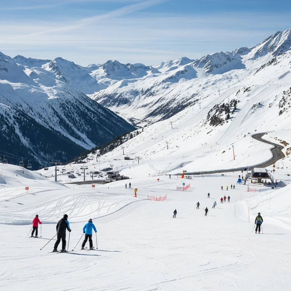 Uitstekende sneeuwcondities en zonnig weer in de Pyreneeën: bijna alle skistations open