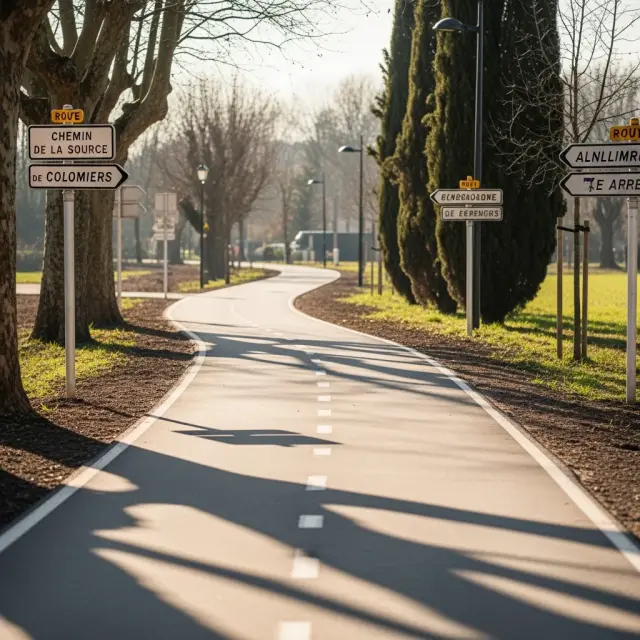 Fietspaden in Haute-Garonne krijgen mogelijk andere kleur om hitte te weerstaan