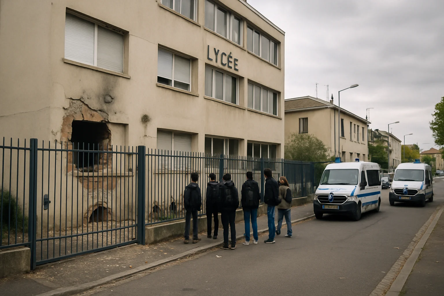 Sociale media en politieke inmenging achter escalerende lyceaprotesten in Frankrijk