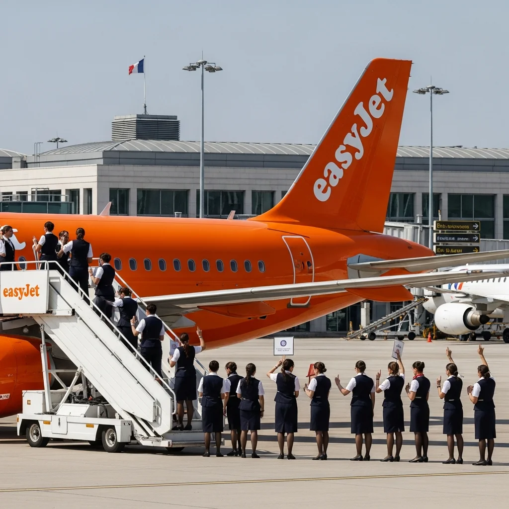 Staking aangekondigd bij EasyJet op Paasmaandag treft mogelijk Franse vluchten