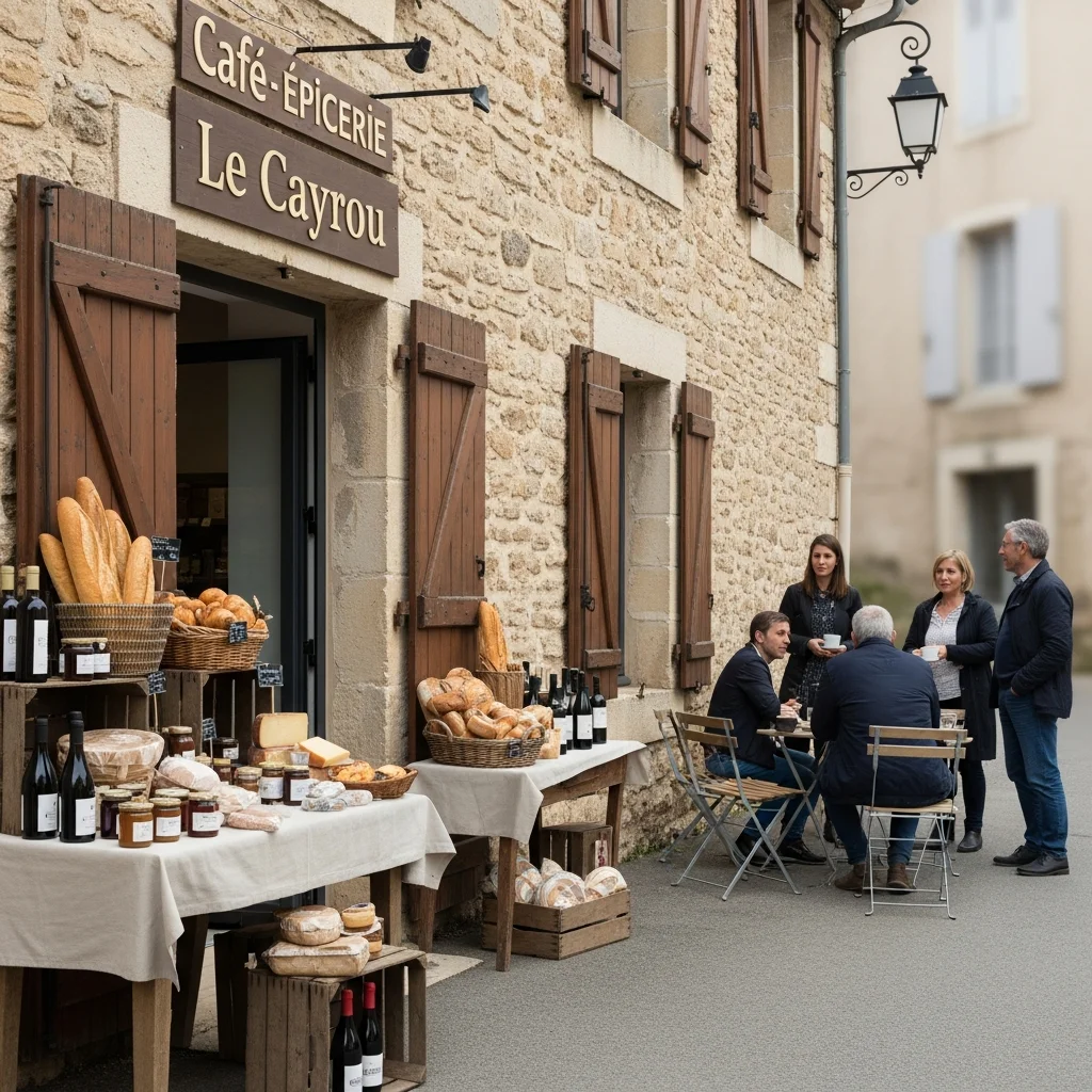 Van informatica tot dorpswinkel: Annie (47) blaast leven in Gréalou met nieuwe café-épicerie