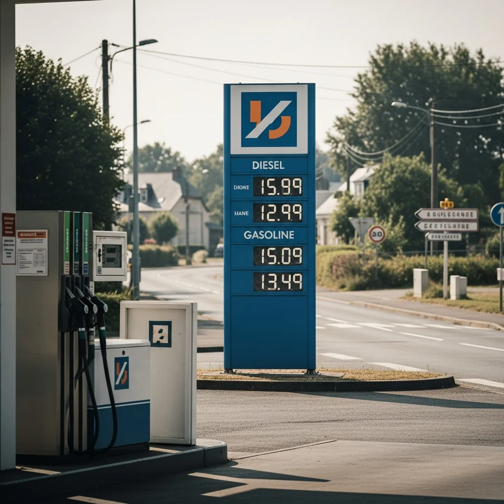 Grote regionale verschillen in brandstofprijzen: Noordwest-Frankrijk het voordeligst