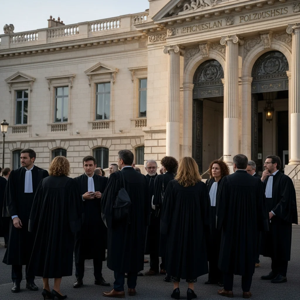 Rechtszittingen uitgesteld in Alpes-Maritimes door staking advocaten