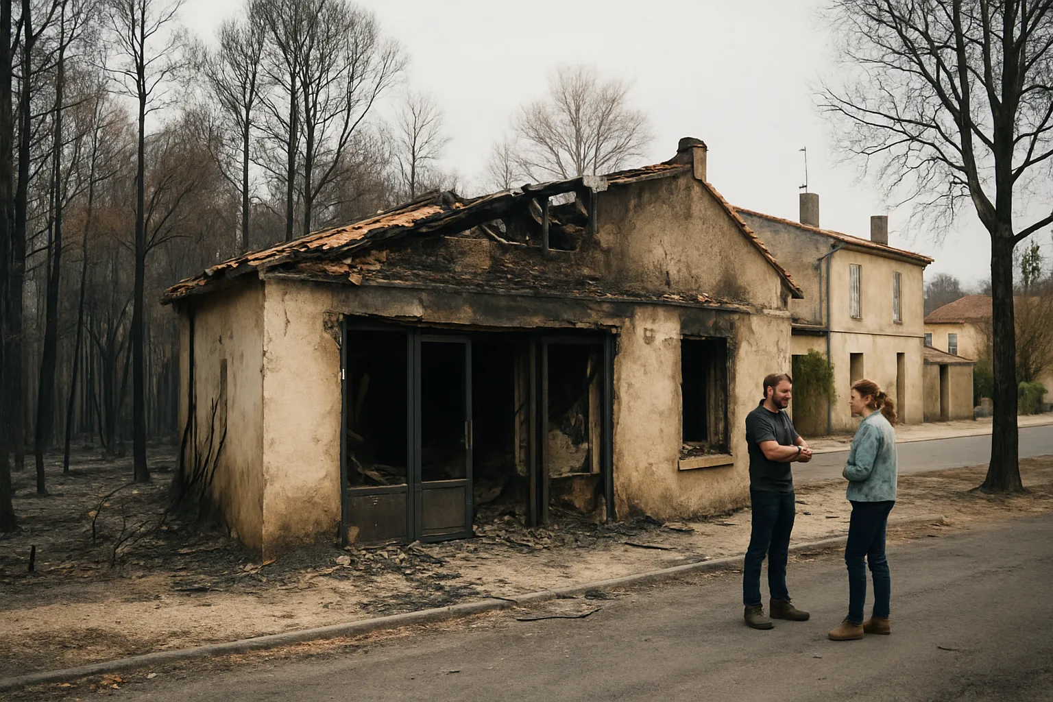 Noodhulp voor zelfstandigen na bosbranden in Gironde en Landes verhoogd tot 8.000 euro