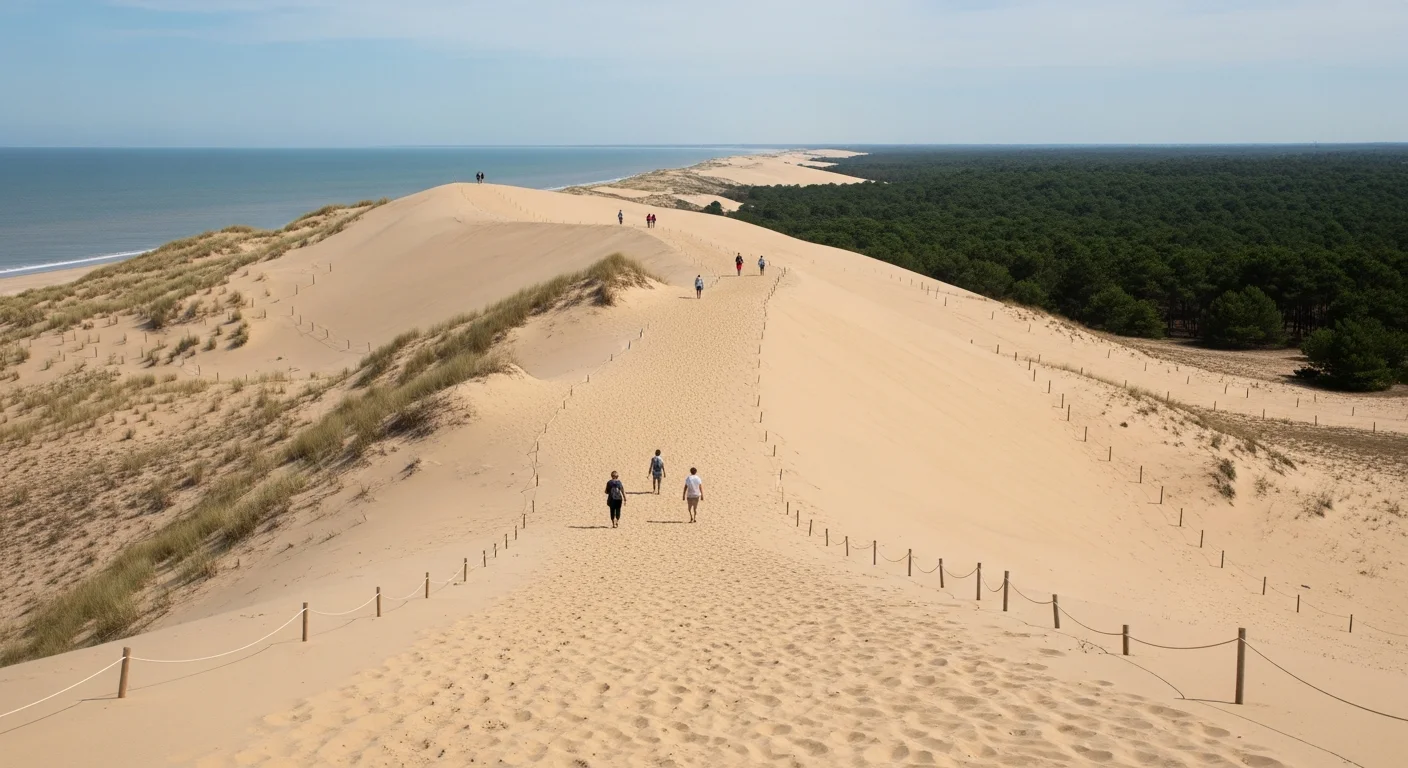 Dune du Pilat na langdurige sluiting opnieuw toegankelijk voor publiek