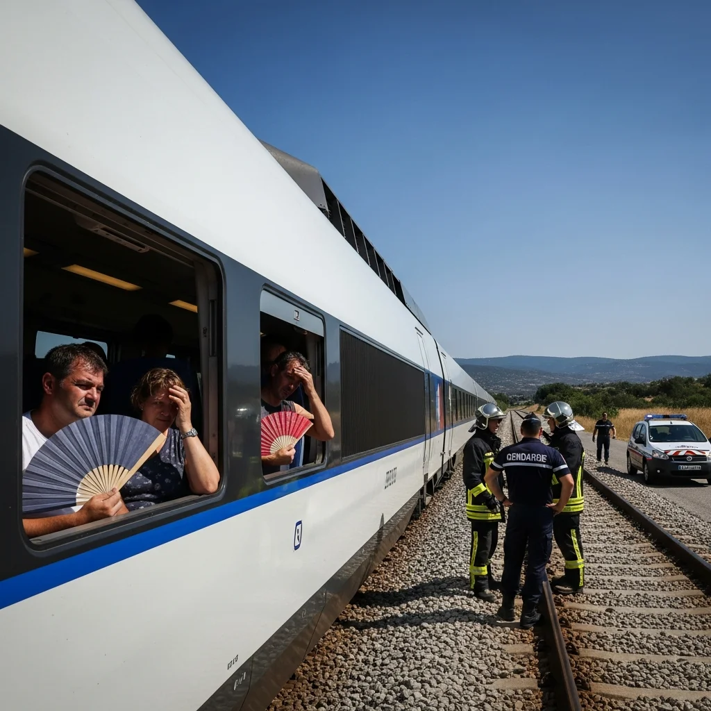 Tientallen reizigers urenlang vast in TGV Parijs-Nice zonder airconditioning