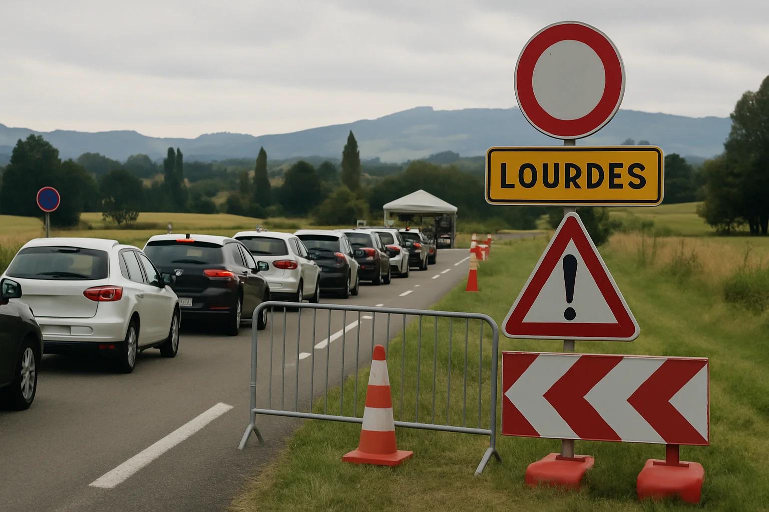 Bezoek van de paus aan Lourdes veroorzaakt ingrijpende verkeersmaatregelen op 26 en 27 september