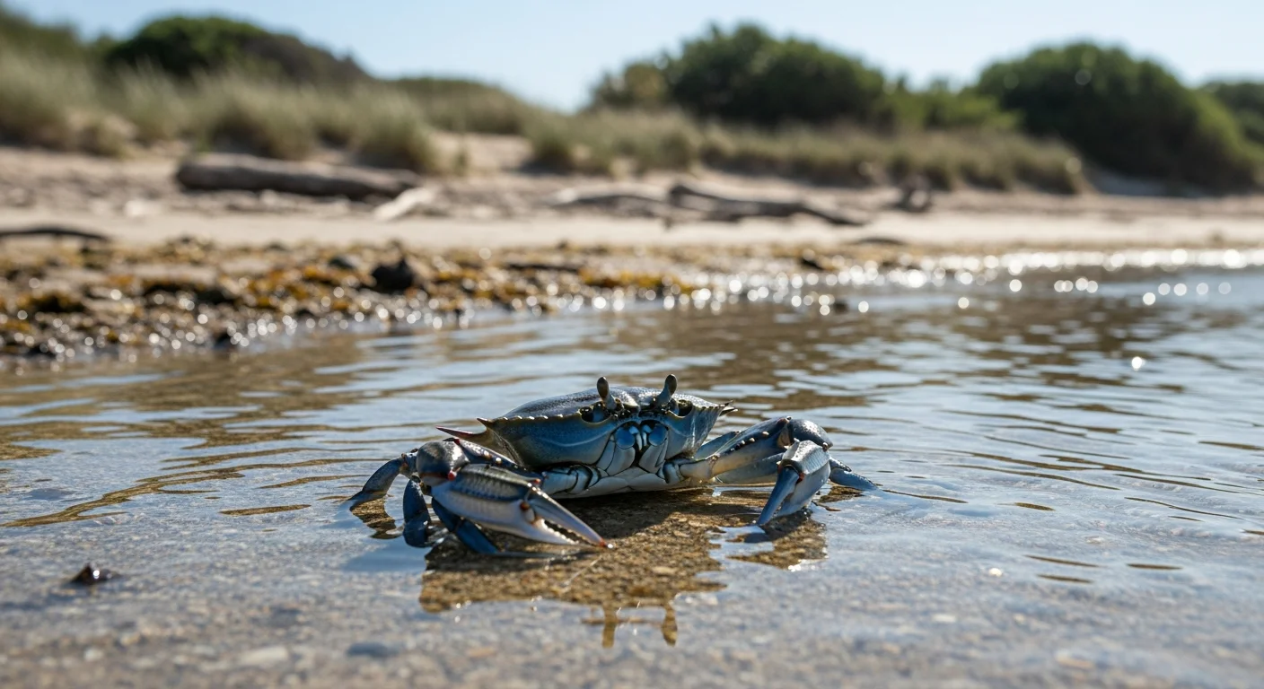 Snelle opmars blauwe krab bedreigt Middellandse Zeekust