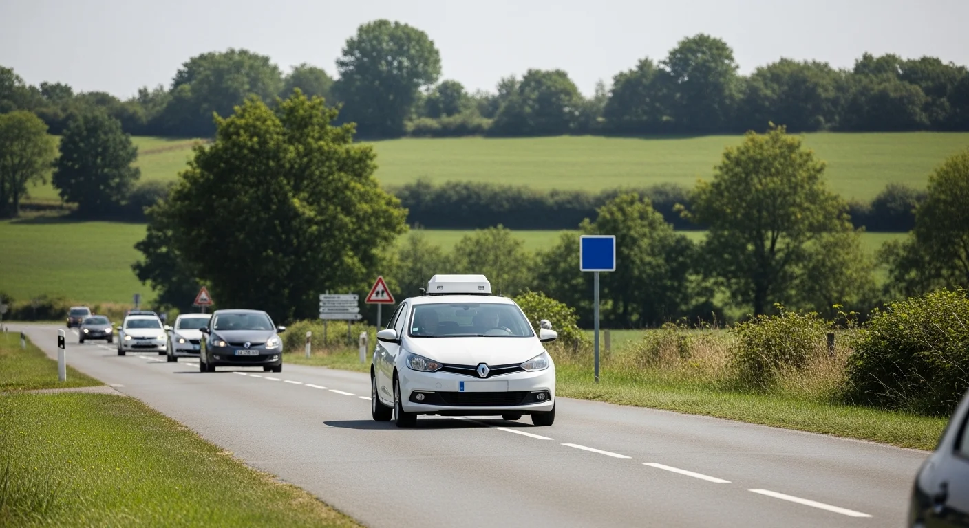Slechts een op vijf flitsen van Franse privé-radardwagens leidt tot boete