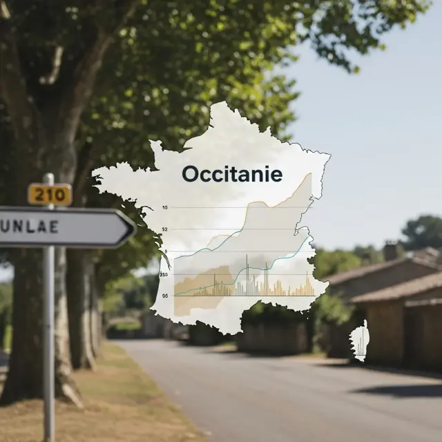 Bevolkingsgroei in Occitanie blijft aanhouden ondanks negatief geboortecijfer
