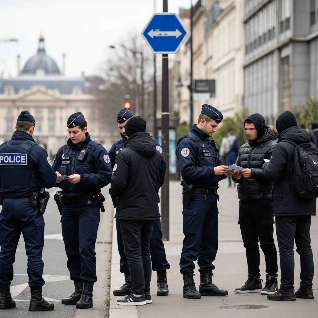 Sterke stijging van het aantal interpellaties van irreguliere migranten in Frankrijk in 2025