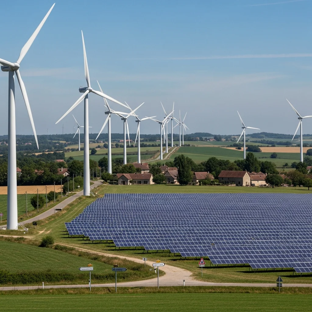 Hernieuwbare energie centraal in alle Franse klimaatscenario’s