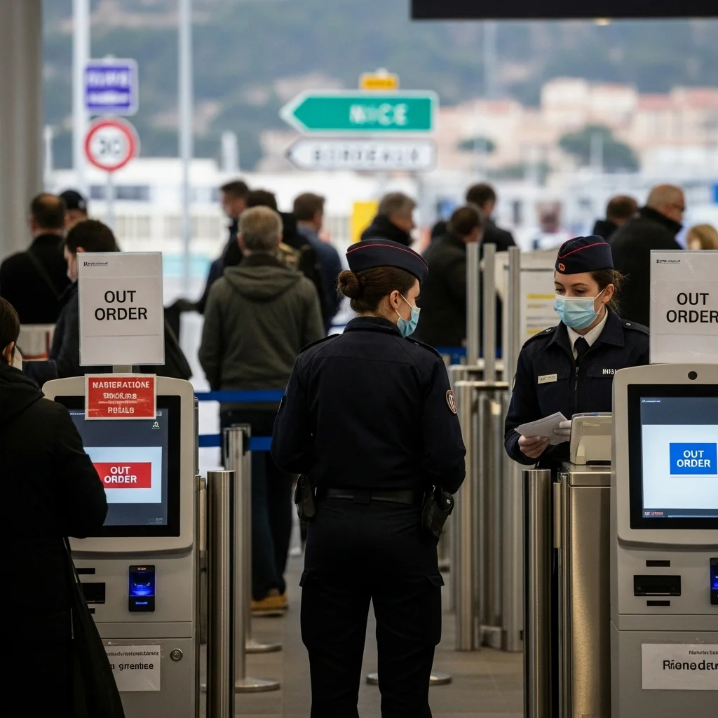 Tekortkomingen bij digitale grensregistratie veroorzaken vertragingen aan Franse grenzen