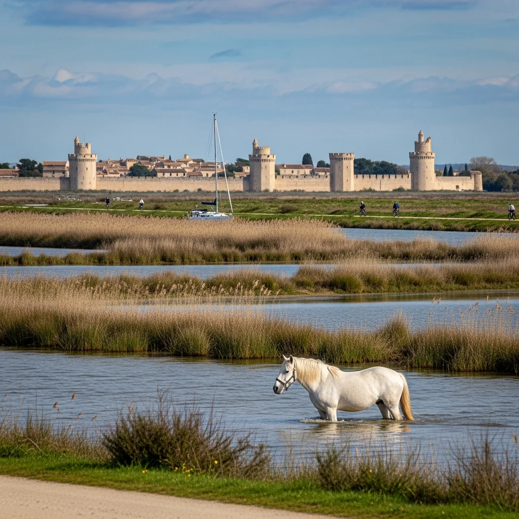 De Camargue laat zich ontdekken te voet, te paard, op de fiets én per boot