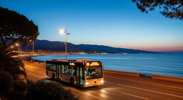 Nachtdiensten met nieuwe Zestbus-lijnen starten deze week aan de Franse Riviera