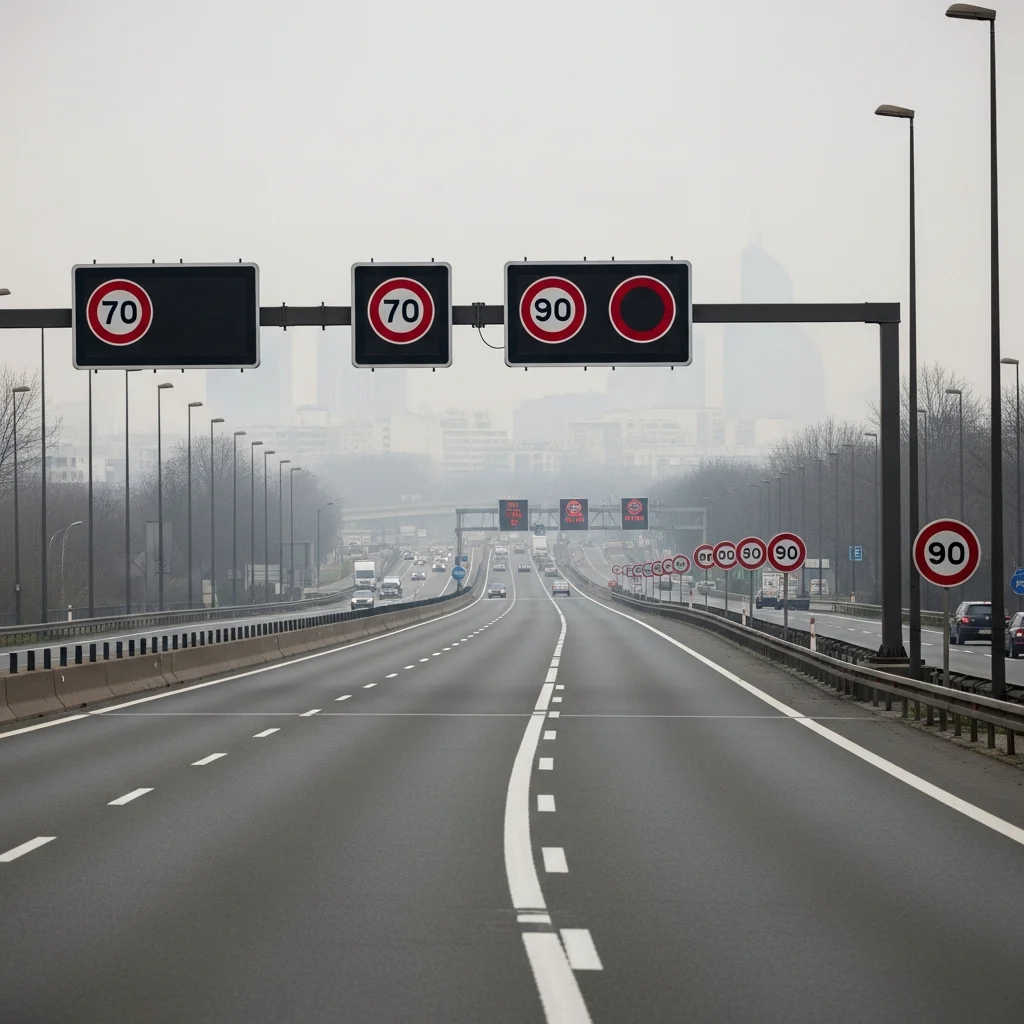 Beperkingen op wegverkeer rond Parijs wegens aanhoudende luchtvervuiling
