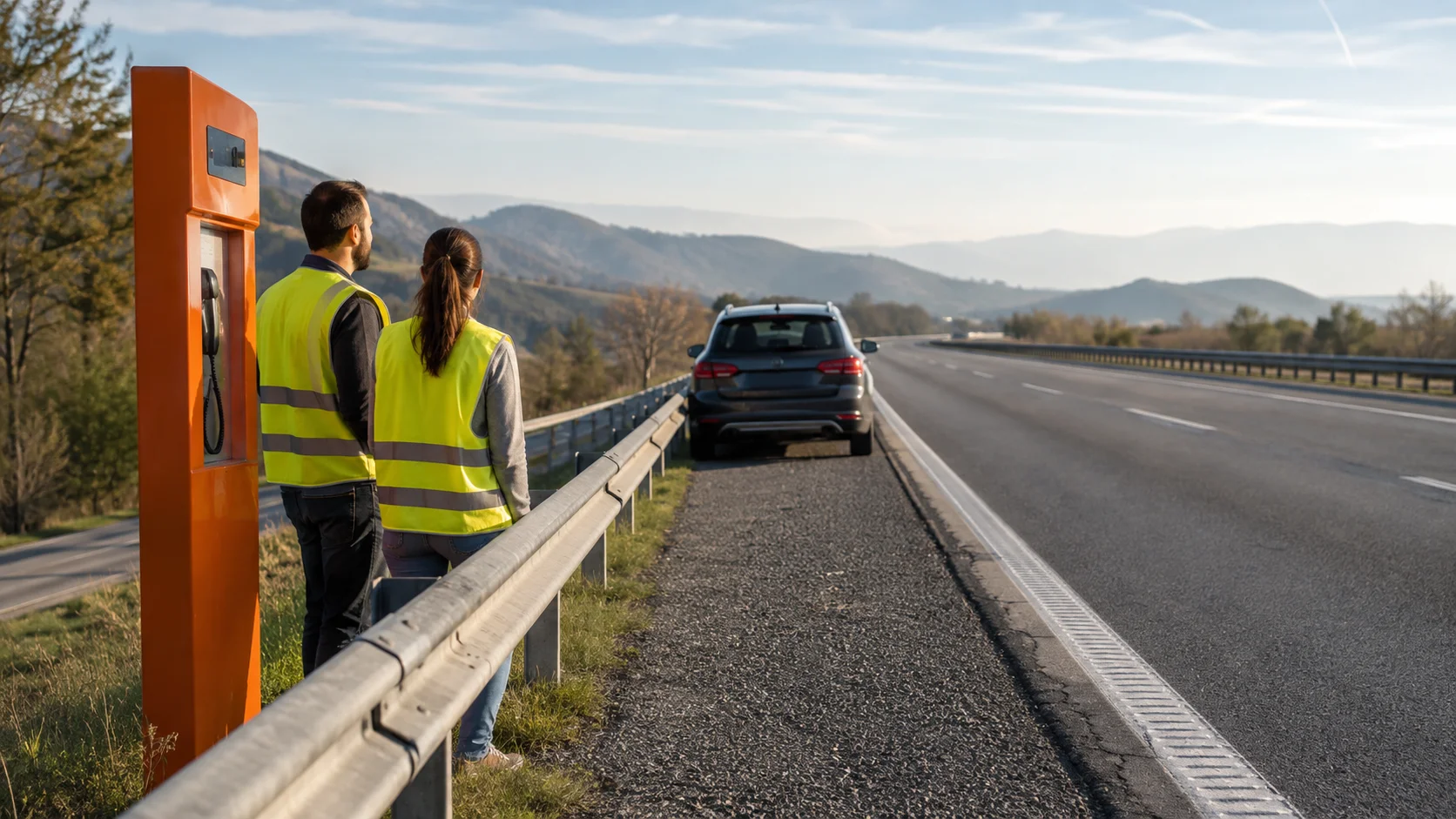 Pech op de Franse autoroute? Vergeet de gevarendriehoek