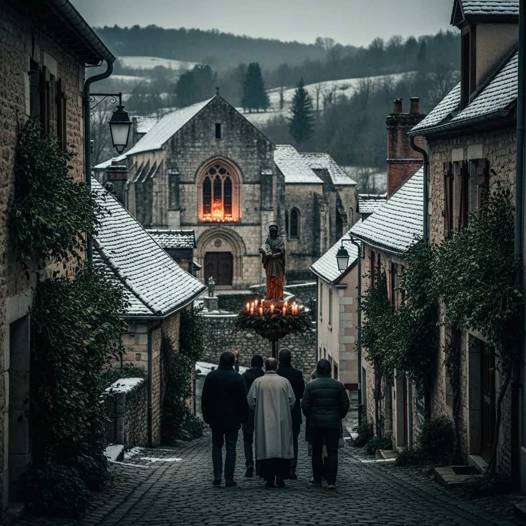De stille aanwezigheid van midwinterheiligen in Franse dorpsrituelen