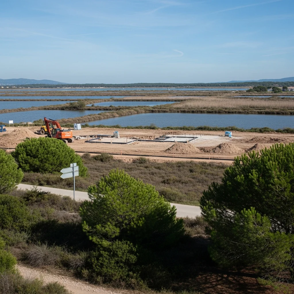 Omstreden bouwproject Salins d’Hyères opnieuw onderwerp van protest en juridisch bezwaar