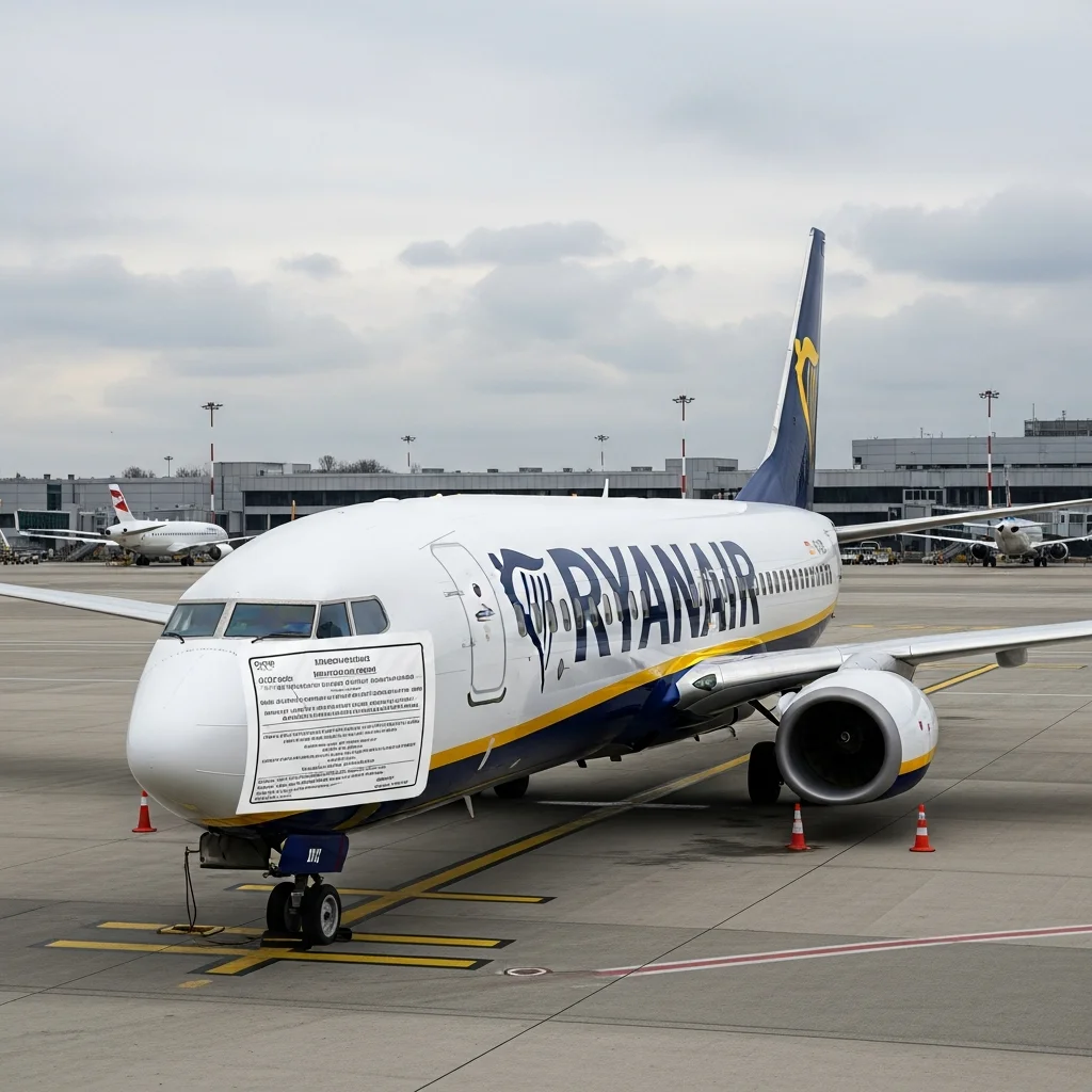 Ryanair-boeing tijdelijk 'in beslag genomen' na schadeclaim van 890 euro