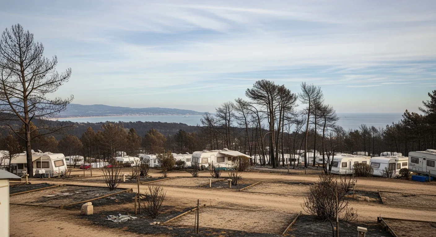 Terugkeer naar Cap Ferret en Le Porge mogelijk na brand, campings blijven voorlopig gesloten