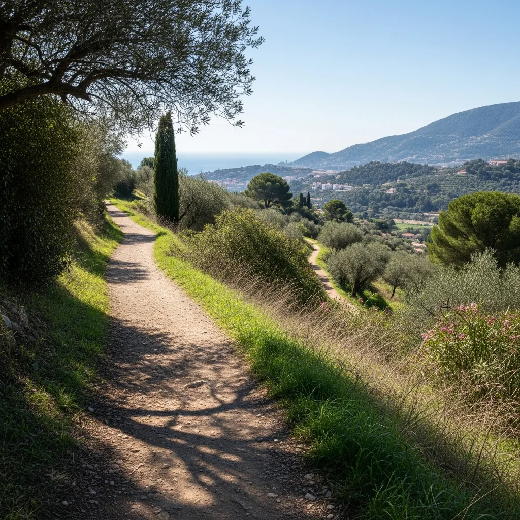 Wandelen van oud-Menton naar Castellar: toegankelijke route voor dagelijks gebruik