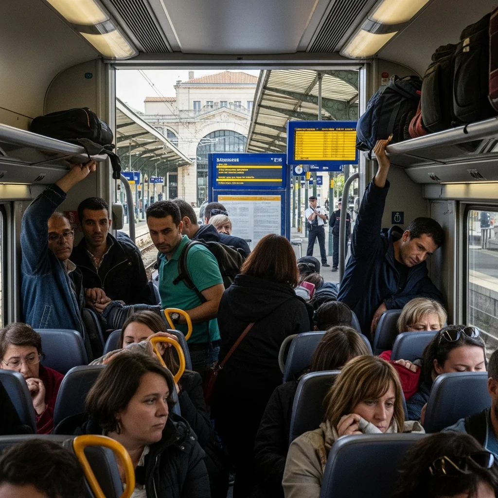 Reizigers tussen Bordeaux en Tarbes ondervinden structurele hinder door overvolle treinen en slechte communicatie