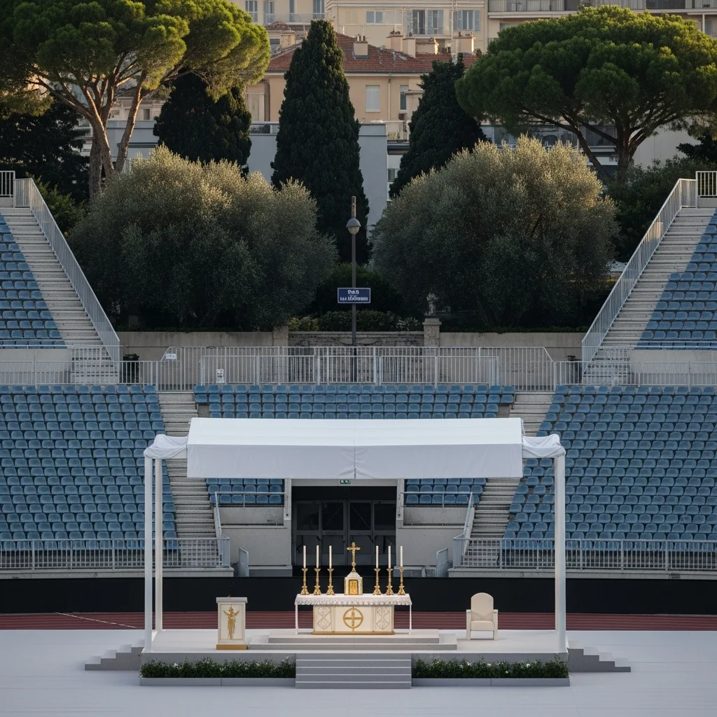 Kaarten voor pausmis in Monaco vanaf vandaag online verkrijgbaar